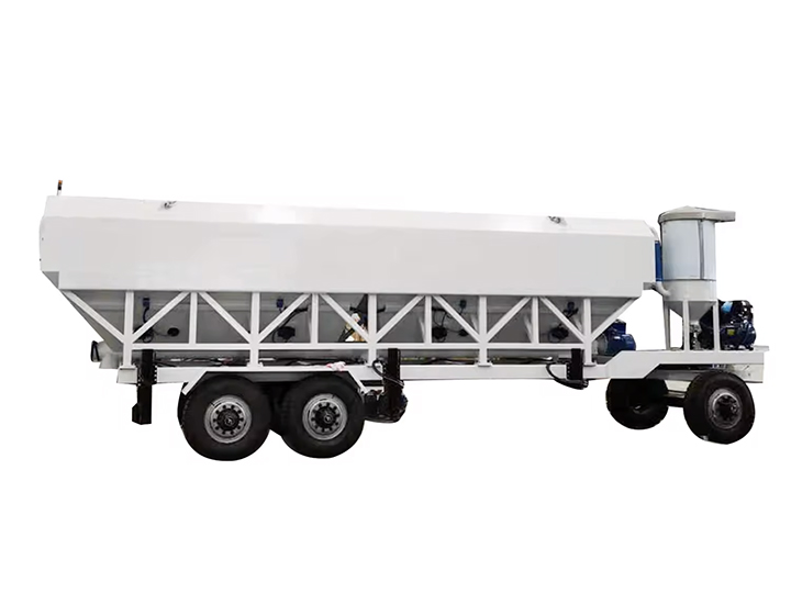 Horizontal Low Level Cement Silo