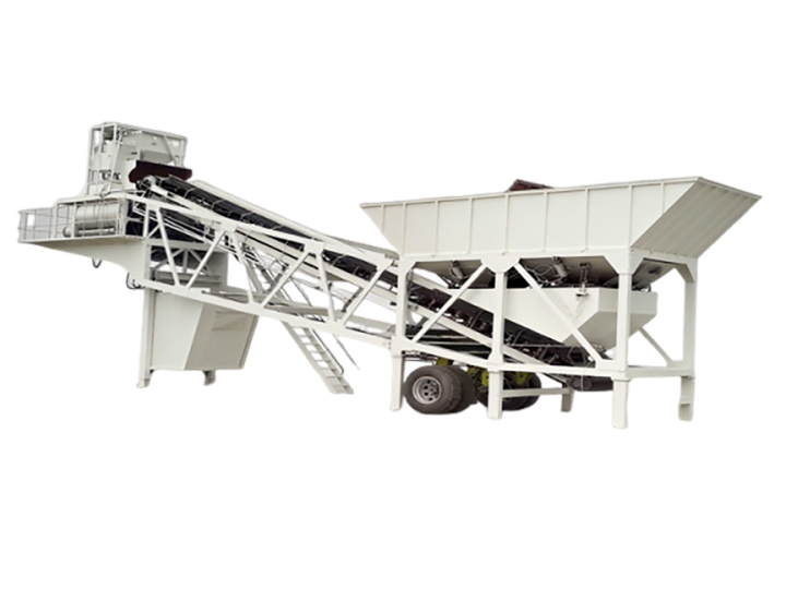 mobile concrete batching plant