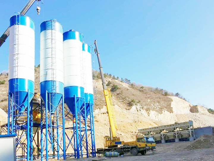 HZS90 Concrete Batching Plant