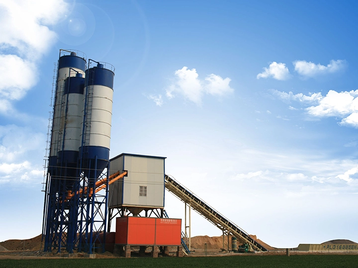 hzs90 Stationary Concrete Batching Plant