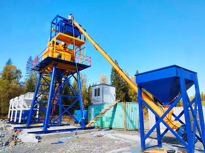 HZS75 Concrete Batching Plant