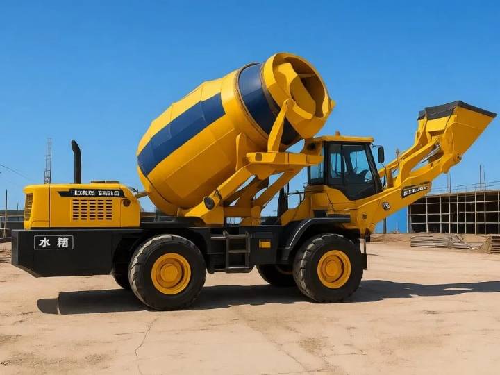 2m³ Self Loading Concrete Mixer