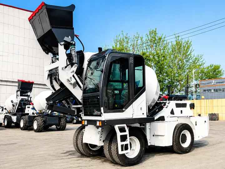 Self Loading Concrete Mixer Price