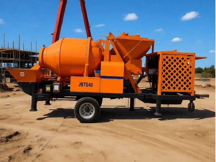 JBS-R Diesel Concrete Mixer Pump