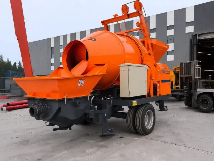 concrete mixer pump
