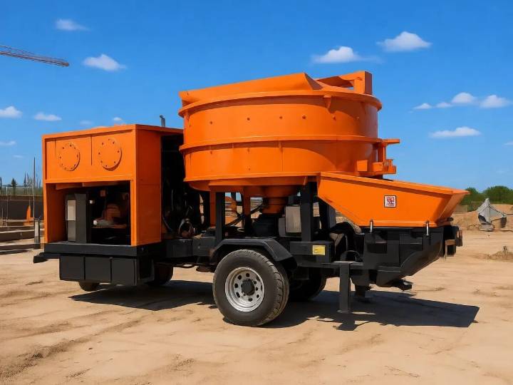 Vertical Shaft Concrete Mixer Pump