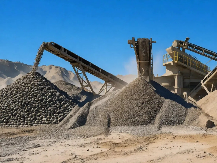 complete stone crushing plant