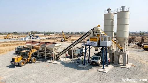 MHZS60 concrete batching plant