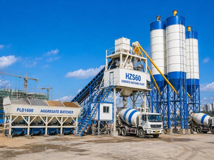 HZS60 Concrete Batching Plant