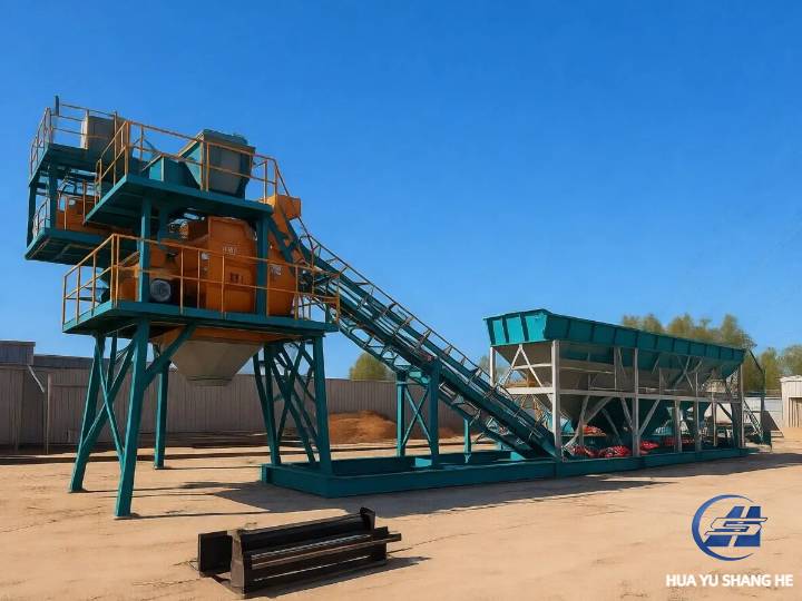 Automatic Concrete Batching Plant