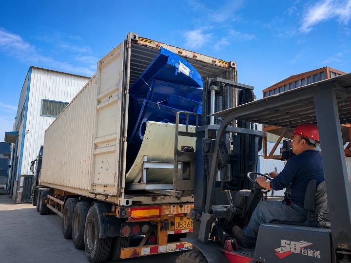 HZS25 Concrete Batching Plant Exported to Zimbabwe