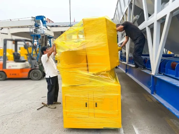 Ghana Customer Ordered Concrete Mixer for Construction Project