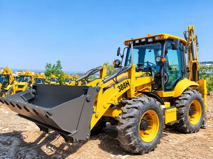 SH388H Backhoe Loader