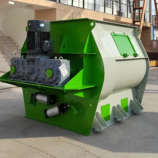 Twin-shaft zero-gravity mixer